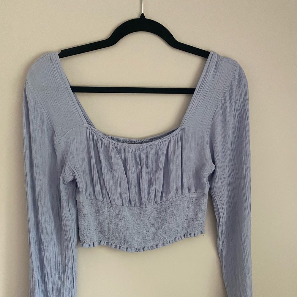 Blue long sleeve Pacsun top